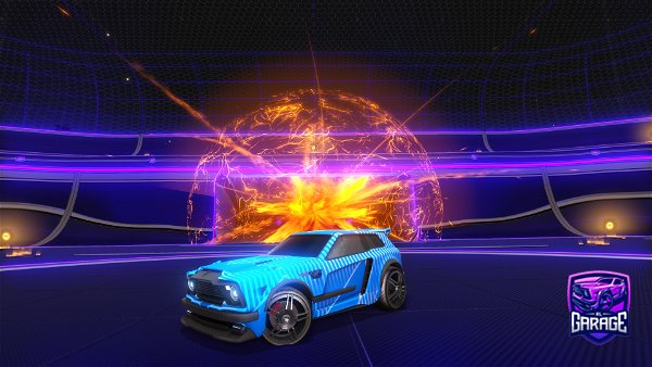 A Rocket League car design from Theey