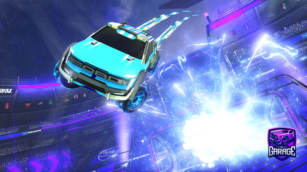 A Rocket League car design from vs5740