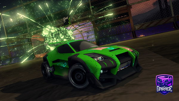 A Rocket League car design from Seto5578