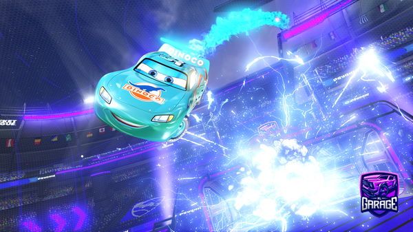 A Rocket League car design from TheBear21312