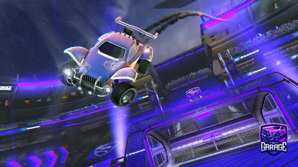 A Rocket League car design from kaxzywaxzy