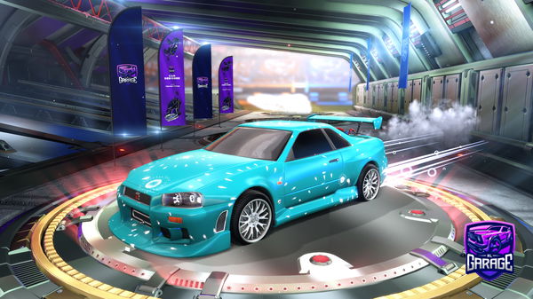 A Rocket League car design from chary__gg