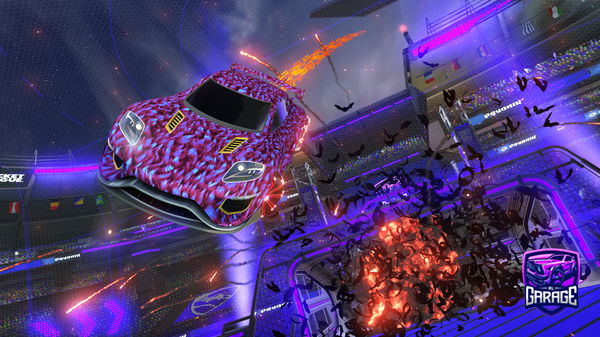 A Rocket League car design from HUNTER103