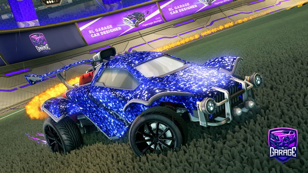 A Rocket League car design from prong