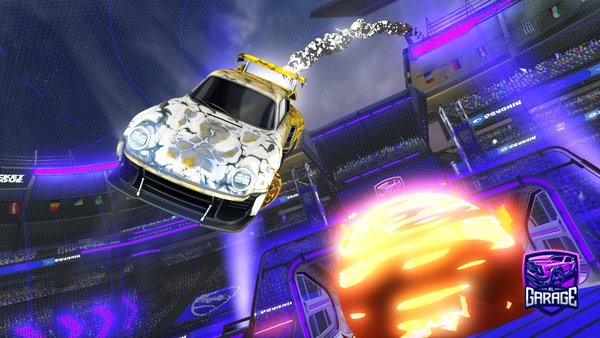 A Rocket League car design from Taggbulle
