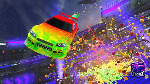 A Rocket League car design from FASTNETROCK