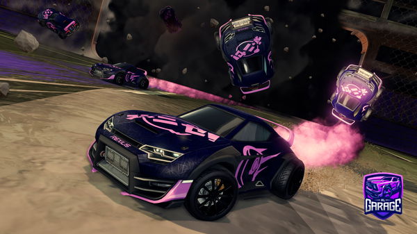 A Rocket League car design from BarkingLilly