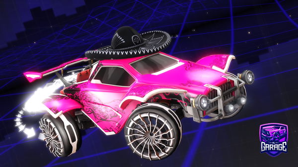 A Rocket League car design from BurtQWERT