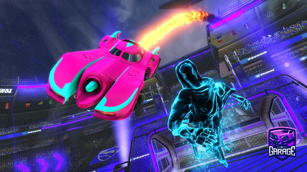 A Rocket League car design from PartyPauly