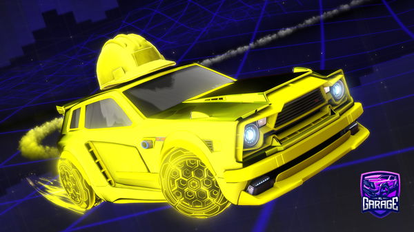 A Rocket League car design from VCGURBI