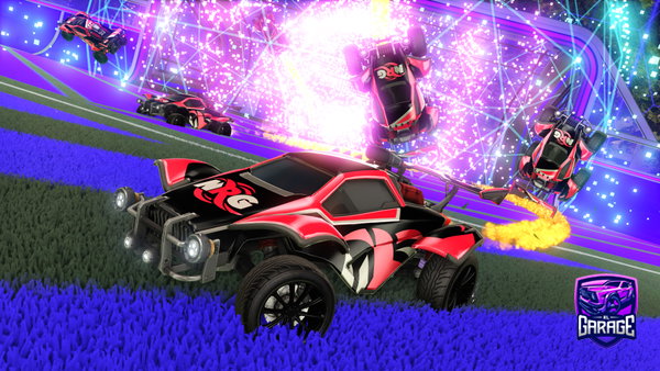 A Rocket League car design from ItzMegaDrip