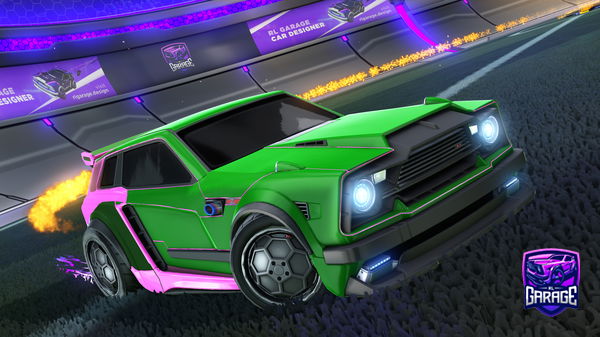 A Rocket League car design from hduo