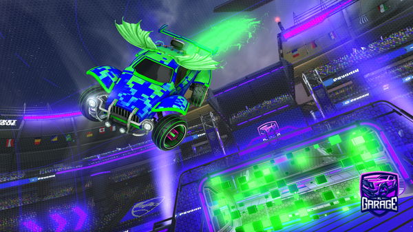 A Rocket League car design from kellentree