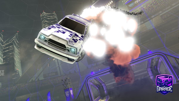 A Rocket League car design from Homerdoh39