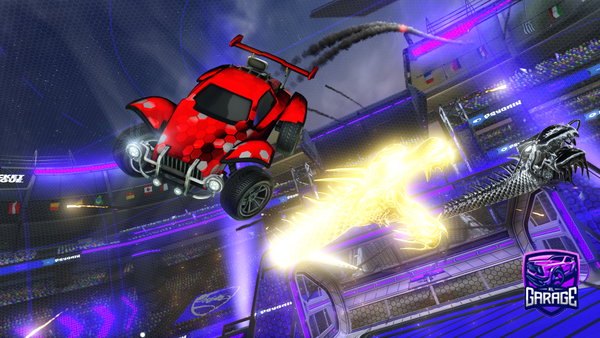 A Rocket League car design from bappleton
