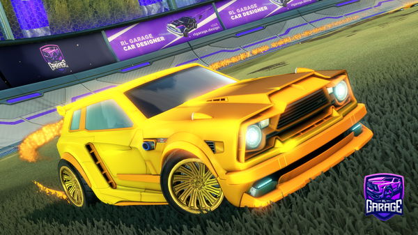 A Rocket League car design from TNT_GOD_09