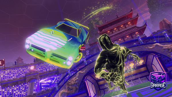 A Rocket League car design from Hey4093