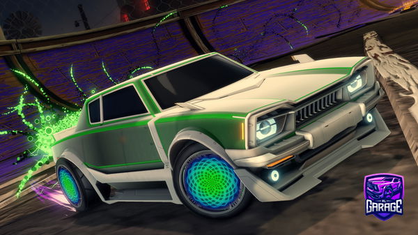 A Rocket League car design from llDeluge