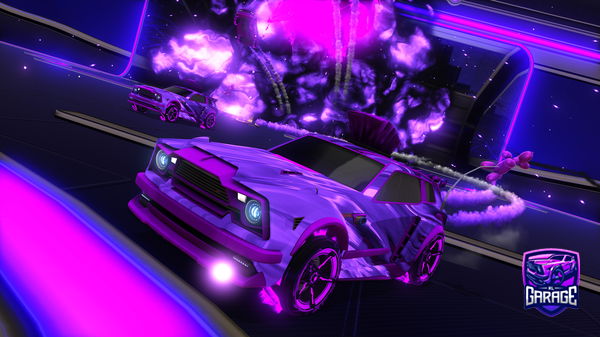 A Rocket League car design from prefix7481