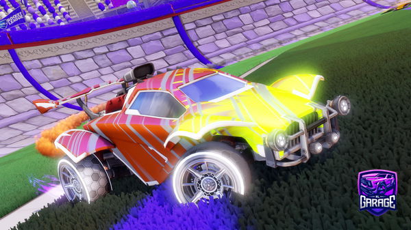 A Rocket League car design from maxluvsmax