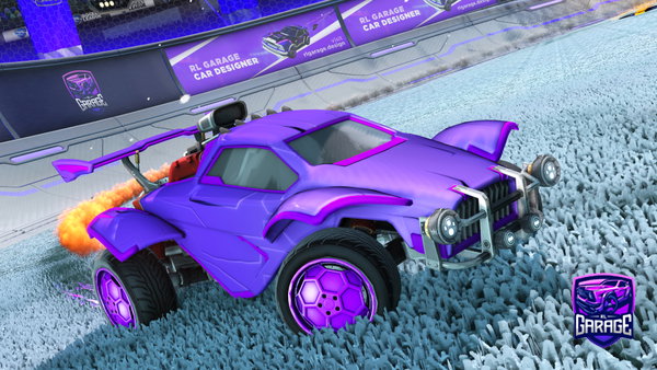 A Rocket League car design from SsainX