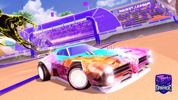 A Rocket League car design from BomberJax1