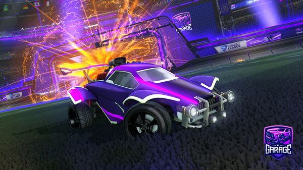 A Rocket League car design from quin918283