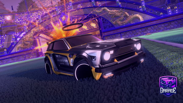 A Rocket League car design from Liiinick