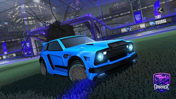 A Rocket League car design from Maowaa