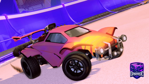 A Rocket League car design from jrr__