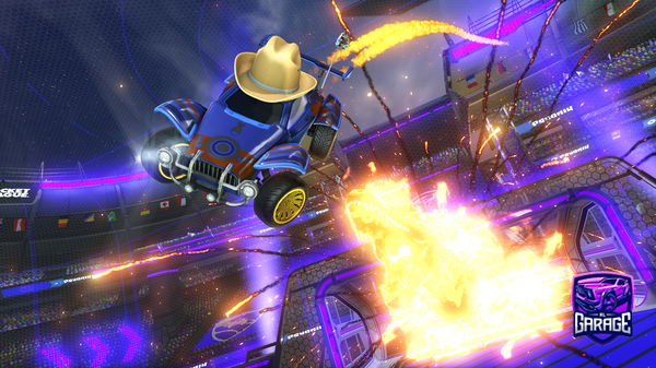 A Rocket League car design from WookieIsGarb