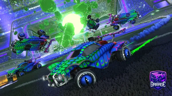 A Rocket League car design from Imperience