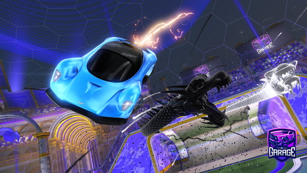 A Rocket League car design from Pycanrock42