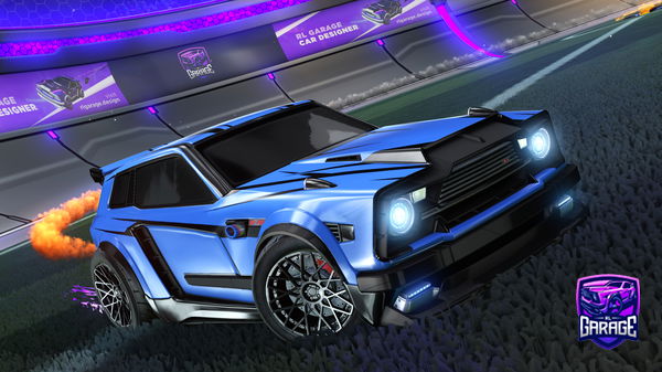 A Rocket League car design from Samy9366