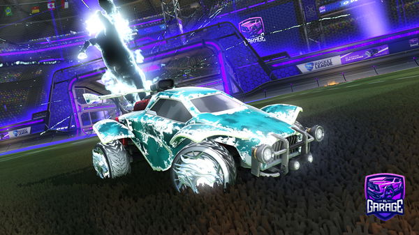 A Rocket League car design from ASecretPro-_-