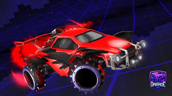 A Rocket League car design from Nugz92