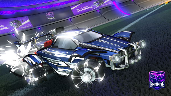 A Rocket League car design from bradcraft