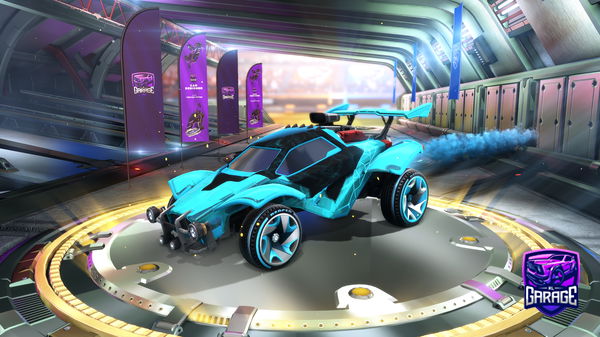 A Rocket League car design from FallenPhantom