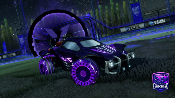 A Rocket League car design from SALOC1N