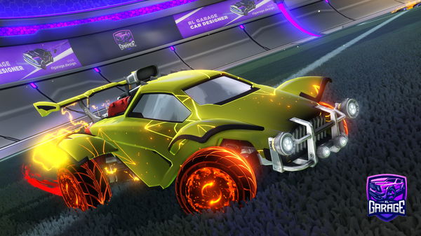 A Rocket League car design from Endless_Knot_19