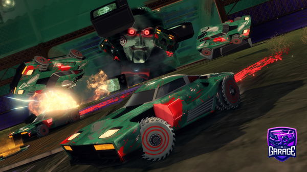 A Rocket League car design from PUSHKAL2007