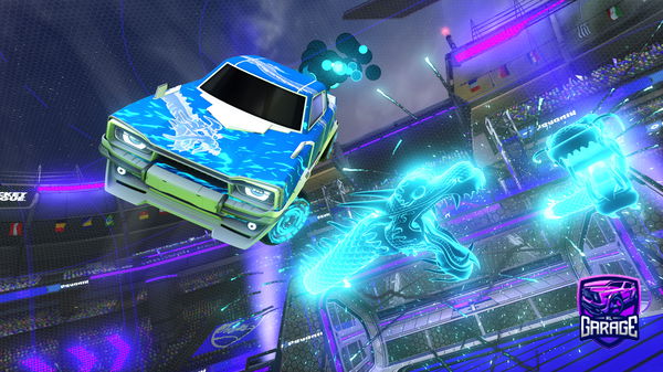 A Rocket League car design from Luca2173