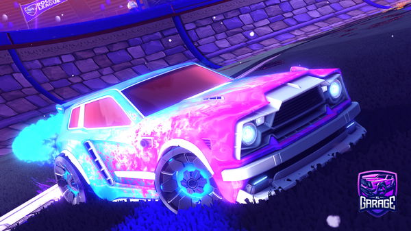 A Rocket League car design from 6Z4