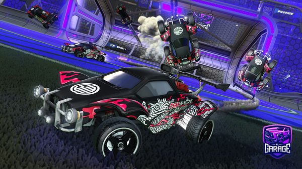 A Rocket League car design from Vecht