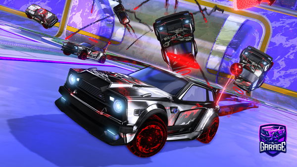 A Rocket League car design from Pu-Tang