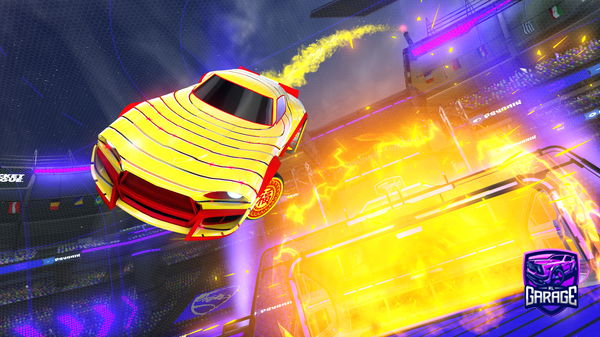 A Rocket League car design from Tomsi_