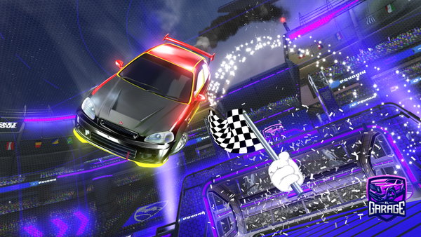 A Rocket League car design from Toddy0fc