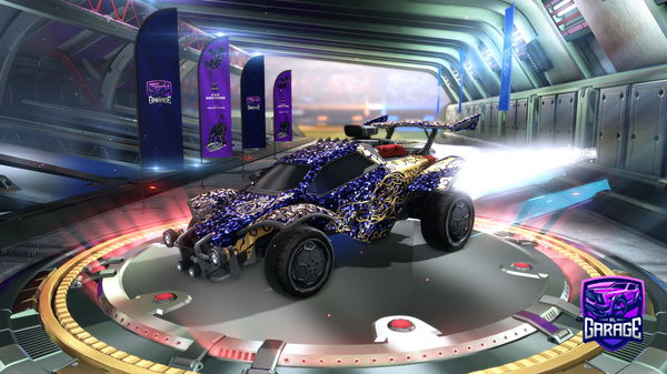 A Rocket League car design from Conormatrix