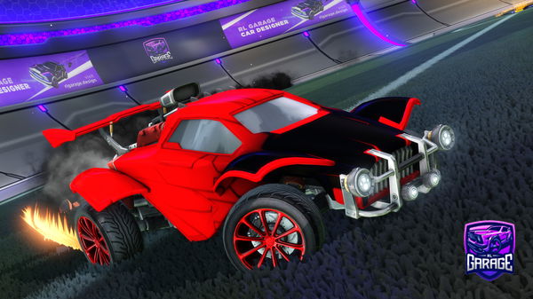 A Rocket League car design from OnajlikizHR