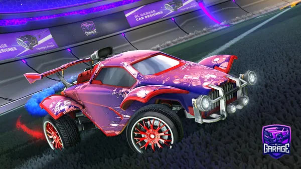A Rocket League car design from fenix-_-